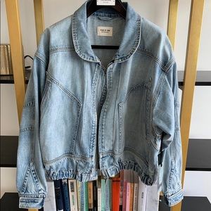 Fear of God Sixth Collection Denim Track Jacket